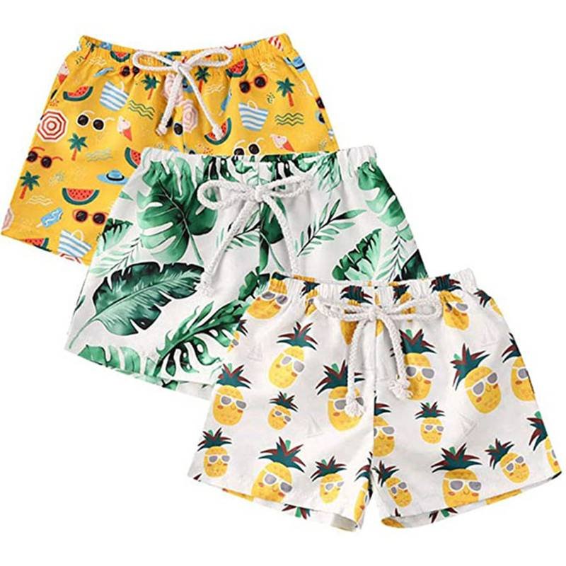 Boys' Coconut Tree Beach Shorts