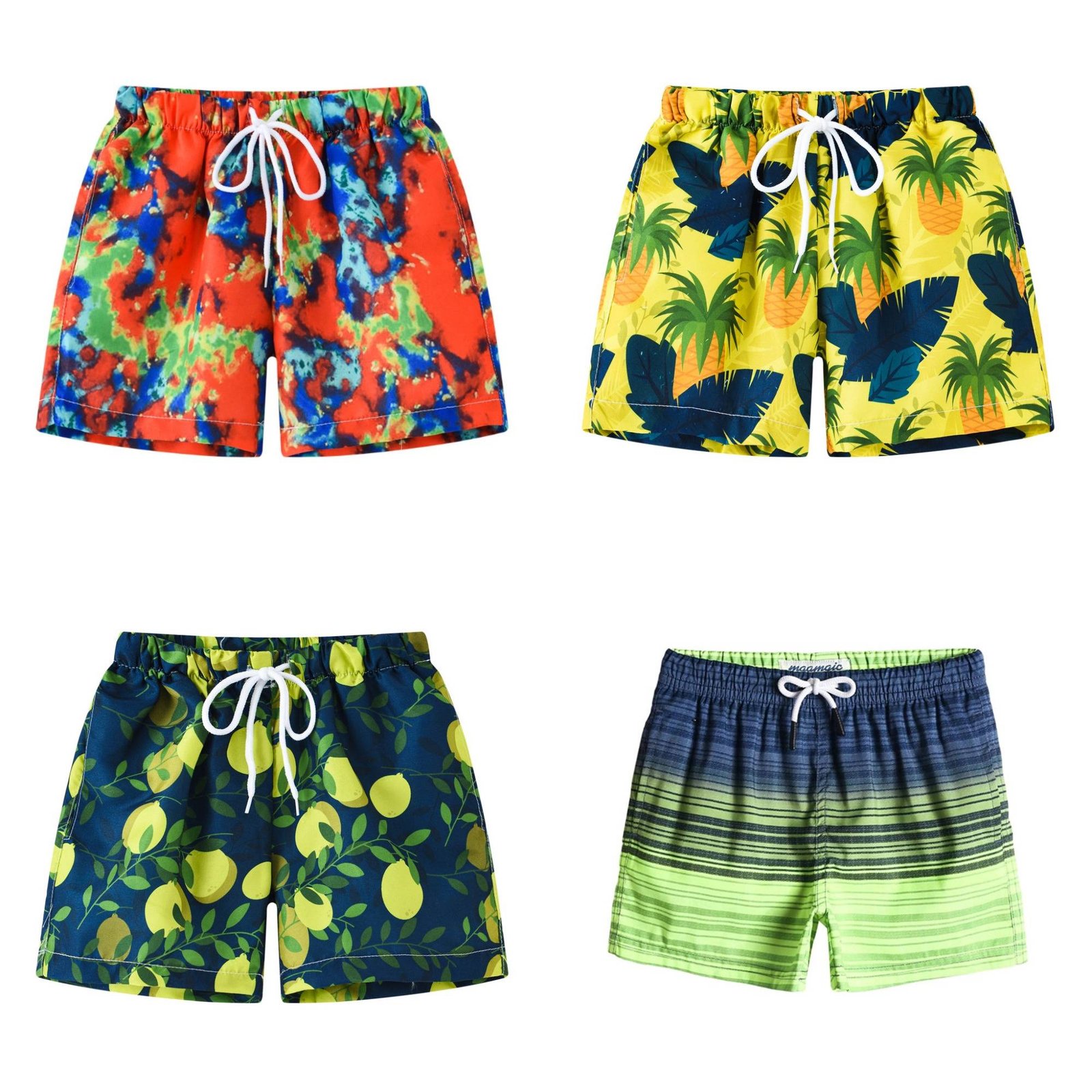 Boys' beach shorts-5