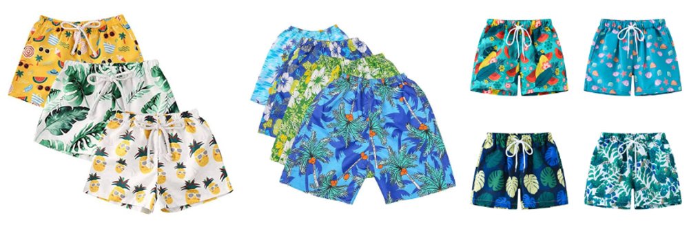 Custom Board Shorts Product Showcase