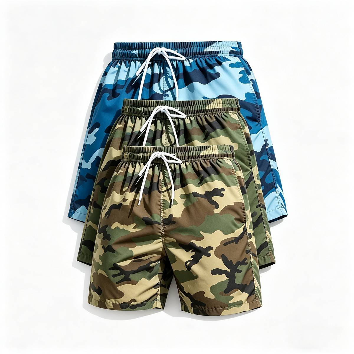 Men's Camouflage Beach Shorts