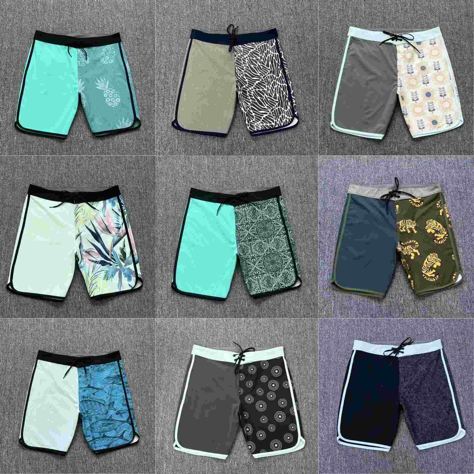 Men's Double-Breasted Beach Pants-min