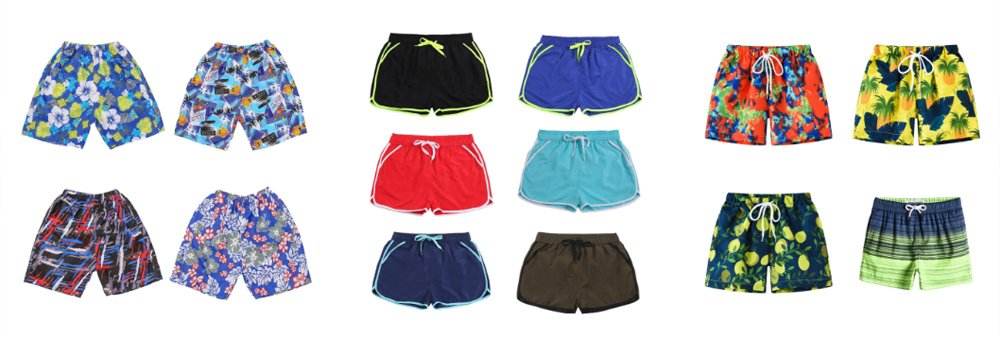 Yongrui Men’s Swim Trunks Product Range