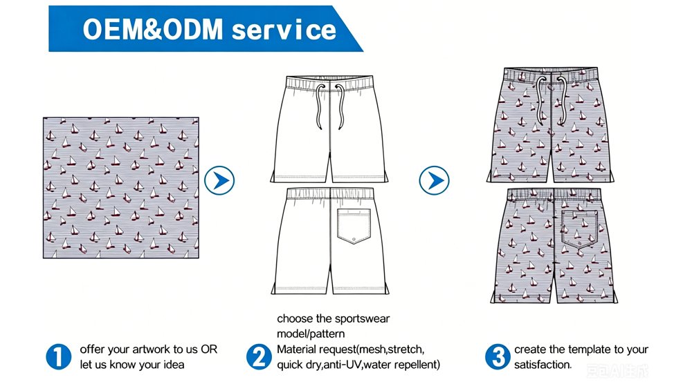 Yongrui Board Shorts Manufacturer - Customization Capabilities