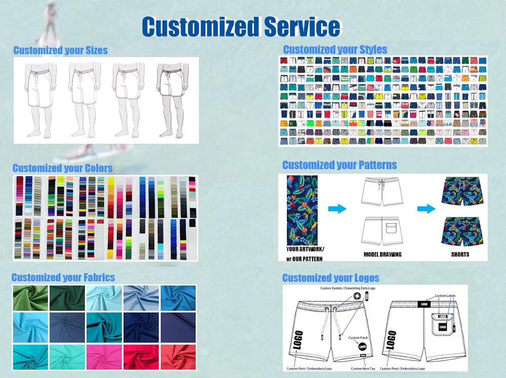Yongrui Custom Swim Trunk Manufacturers Customization Services