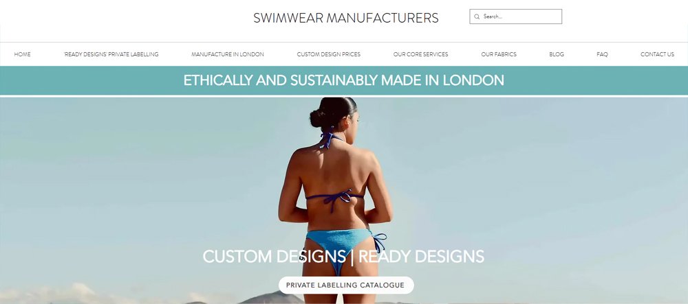 Swimwear Manufacturers UK – United Kingdom
