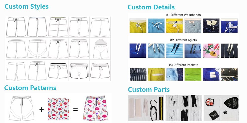 Yongrui Custom Beach Shorts Manufacturer - Customization Services