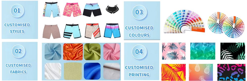 Yongrui Custom Board Shorts Manufacturer - Customization Services