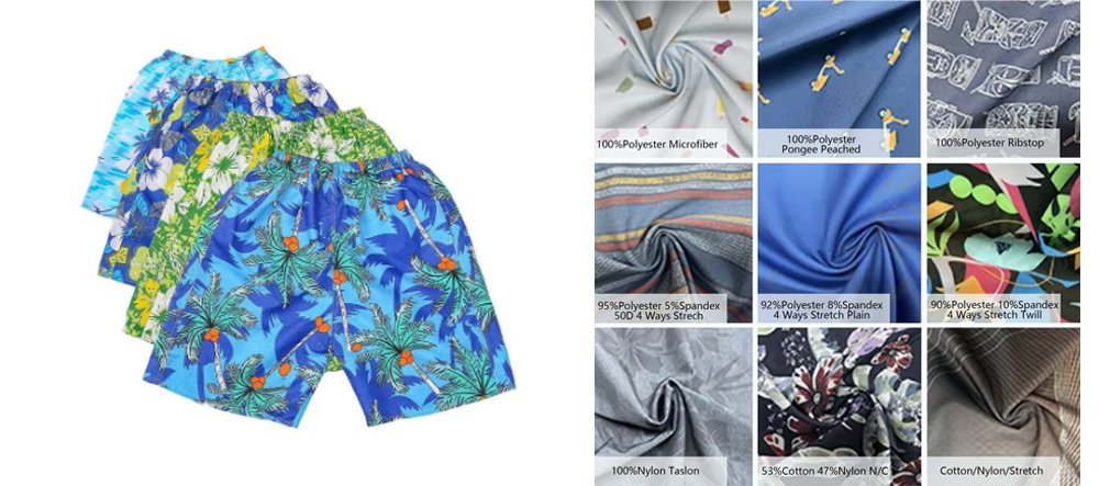 Custom Board Shorts Manufacturer the Right Fabrics for Board Shorts