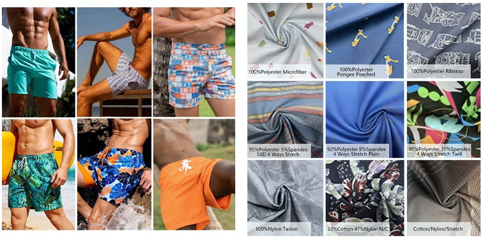 Yongrui Custom Beach Shorts Manufacturer Fabric
