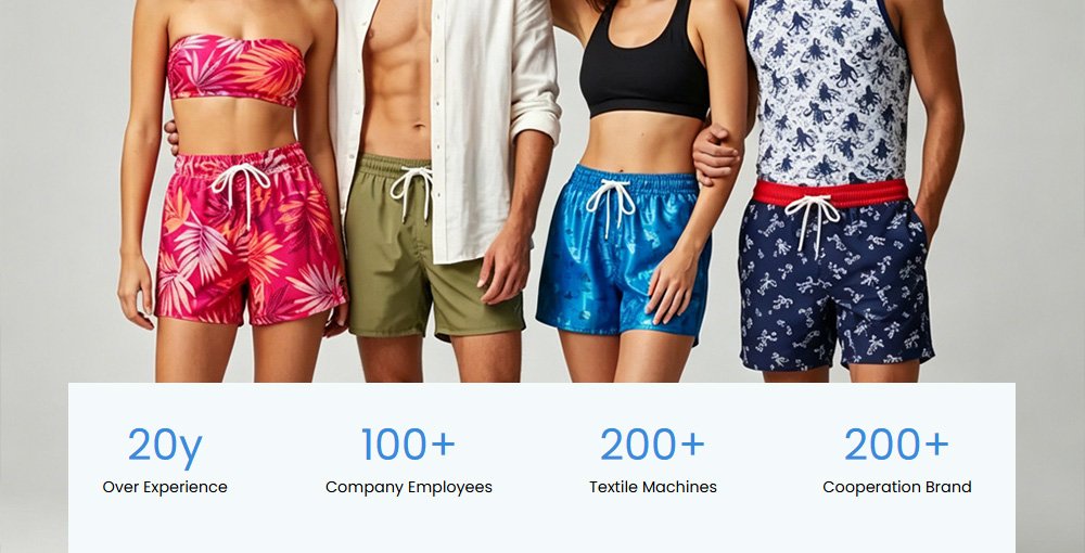 Yongrui Custom Beachwear Manufacturers Factory Strength