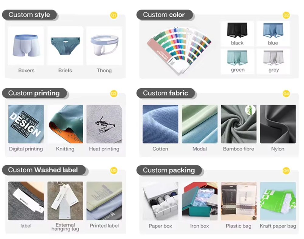 Yongrui Custom Mens Underwear Factory Custom Solutions