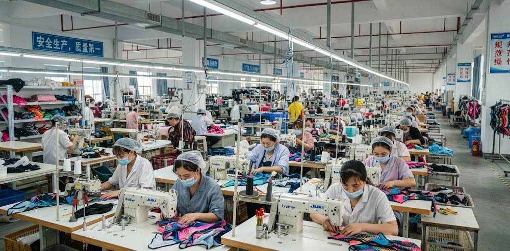 Custom Bathing Suit Factory Production Scale