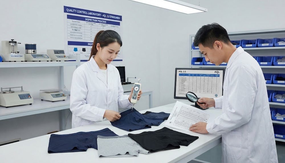 Mens Undergarments Manufacturers Strict Quality Control