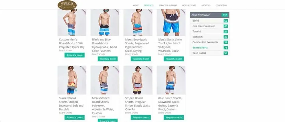 Beach Shorts Manufacturer MZ Garment